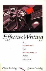 <em>EFFECTIVE</em> WRITING A HANDBOOK <em>FOR</em> ACCOUNTANTS FIFTH EDITION