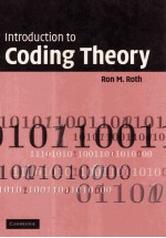 <em>Introduction</em> <em>to</em> Coding Theory