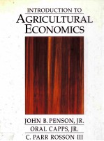 <em>INTRODUCTION</em> TO AGRICULTURAL ECONOMICS