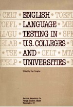 Eng<em>l</em>ish <em>l</em>anguage testing in U.S. co<em>l</em><em>l</em>eges and universities