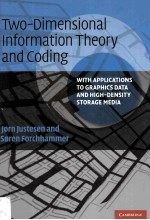 Two-Dimensional Information Theory and Coding With Application <em>to</em> Graphics and High-Density S<em>to</em>rage 