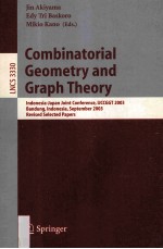 Combinatorial Geometry and Graph <em>Theory</em> Indonesia-Japan Joint Conference