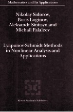 Lyapunov-Schmidt <em>Methods</em> in Nonlinear <em>Analysis</em> and Applications