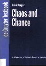 Chaos <em><em>an</em>d</em> Ch<em>an</em>ce <em>An</em> <em>Introduction</em> to Stochastic Aspects of Dynamics