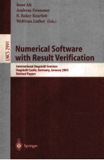 Numerical Software <em>with</em> Result Verification International Dagstuhl Seminar