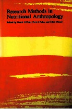 Research <em>methods</em> in nutritional anthropology