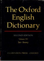 THE OXFORD <em>ENGLISH</em> DICTIONARY  <em>SECOND</em> <em>EDITION</em>  VOLUME 15