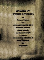 Lectures <em>on</em> Fourier Integrals