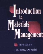 <em>INTRODUCTION</em> <em>TO</em> MATERIALS MANAGEMENT <em>THIRD</em> <em>EDITION</em>