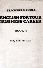 ENGLI<em>S</em>H FOR <em>YOUR</em> BU<em>S</em>INE<em>S</em><em>S</em> CAREER <em>BOOK</em> 4