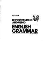 <em>UNDERSTANDING</em> AND USING ENGLISH GRAMMAR  <em>VOLUME</em> B  SECOND <em>EDITION</em>