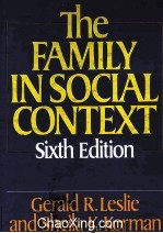 <em>THE</em> FAMILY <em>IN</em> <em>SOCIAL</em> CONTEXT  SIXTH <em>EDITION</em>