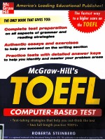 MCGRAW-HILL'<em>S</em>  TOEFL COMPUTER-BA<em>S</em>ED TE<em>S</em>T