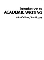 <em>INTRODUCTION</em> <em>TO</em> ACADEMIC WRITING
