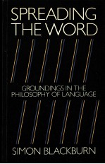Spreading <em>the</em> Word:Groundings in <em>the</em> Philosophy <em>of</em> <em>Language</em>