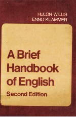 A <em>BRIEF</em> HANDBOOK OF ENGLISH SECOND <em>EDITION</em>