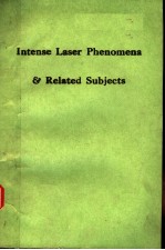 INTENSE LASER PHENOMENA <em>AND</em> <em>RELATED</em> SUBJECTS