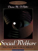 SOCIAL WELFARE POLITICS AND PUBLIC POLICY <em>FIFTH</em> <em>EDITION</em> STUDY <em>EDITION</em>