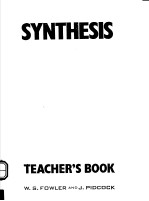<em>S</em>YNTHE<em>S</em>I<em>S</em>  <em>TEACHER</em>'<em>S</em> <em>BOOK</em>