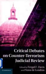 Critical Debates on Counter-Terrorism <em>Judicial</em> Review