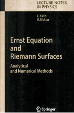 Ernst Equation and Riemann Surfaces Analytical and Numerical <em>Methods</em>
