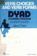 VERB <em>C</em>HOI<em>C</em>ES AND VERB FORMS STUDENT'S BOOK