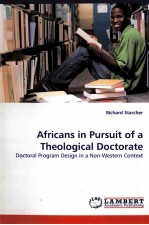 AFRICANS <em>IN</em> PURSUIT OF A THEOLOGICAL DOCTORATE
