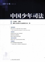 中国少年司法  2012年  第3辑  总第13辑