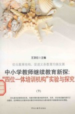 中小学教师继续教育新探  “四位一体培训机构”实验与探究  下
