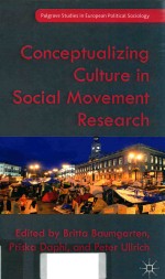 CONCEPTUALIZ<em>IN</em>G CULTURE <em>IN</em> SOCIAL MOVEMENT RESEARCH