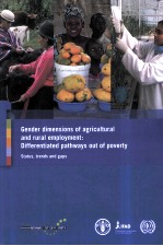 GENDER DIMENSIONS OF AGRICUL<em>TU</em>RAL <em>AND</em> RURAL EMPLOYMEN<em>T:</em>DIFFEREN<em>TI</em>A<em>TE</em>D PA<em>TH</em>WAYS OU<em>T </em>OF POVER<em>TY</em> S<em>TA</em><em>TU</em>S