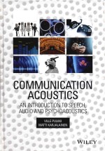 <em>Communication</em> acoustics an introduction <em>to</em> speech