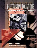 <em>INTRODUCTION</em> TO <em>DIFFERENTIAL</em> <em>EQUATIONS</em> <em><em>AN</em>D</em> DYNAMICAL SYSTEMS