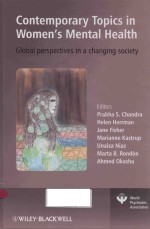 CONTEMPORARY TOPICS <em>IN</em> WOMEN'S MENTAL HEALTH