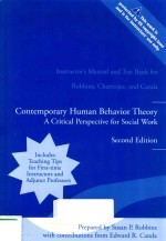 INSTRUCTOR'S MANUAL AND TEST BANK FOR CONTEM<em>P</em>ORARY HUMAN BEHAVIOR THEORY A CRITICAL <em>P</em>ERS<em>P</em>ECTIVE FOR 