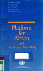 <em>THE</em> BEIJING DECLARATION AND <em>THE</em> PLATFORM FOR ACTION FOURTH WORLD CONFERENCE ON WOMEN BEIJING