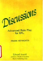 DISCUSSIONS  <em>ADVANCED</em> ROLE PLAY FOR EFL