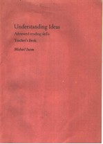 UNDER<em>S</em>TANDING <em>IDEA<em>S</em></em> ADVANCED <em>READING</em> <em>S</em>KILL<em>S</em> <em>TEACHER</em>'<em>S</em> <em>BOOK</em>