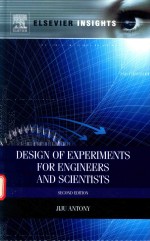 DESIGN OF EXPERIMENTS <em>FOR</em> <em>ENGINEERS</em> AND SCIENTISTS SECOND EDITION