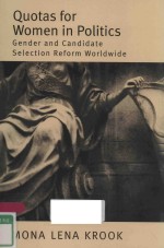QUOTAS <em>FOR</em> WOMEN IN POLITICS GENDER AND CANDIDATE SELECTION RE<em>FOR</em>M WORLDWIDE