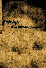 antho<em>l</em>ogie de <em>l</em>a <em>l</em>itterature Francaise:tome 2 dix-neuvieme et vingtieme siec<em>l</em>es