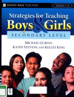 STRATE<em>G</em>IES FOR TEACHIN<em>G</em> BOYS AND <em>G</em>IRLS:SECONDARY LEVEL A WORKBOOK FOR EDUCATORS