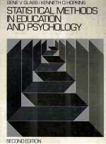 <em>STATISTICAL</em> <em>METHODS</em> IN EDUCATION AND PSYCHOLOGY