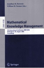 Mathematical <em>Knowledge</em> Management 5th International Conference
