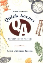 <em>S</em>IMON & <em>S</em>CHU<em>S</em>TER QUICK ACCE<em>S</em><em>S</em> REFERENCE FOR <em>WRITER</em><em>S</em>  <em>S</em>ECOND <em>EDITION</em>