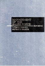 <em>Management</em> of the Sales Force