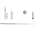 CORPORA IN <em>APPLIED</em> LINGUISTICS