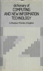 Dictionary of co<em>mp</em>uting and new infor<em>ma</em>tion technology