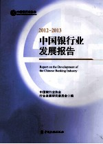 中国银行业发展报告  2012-2013