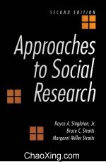 APPROACES <em>TO</em> SOCIAL <em>RESEARCH</em>  SECOND EDITION